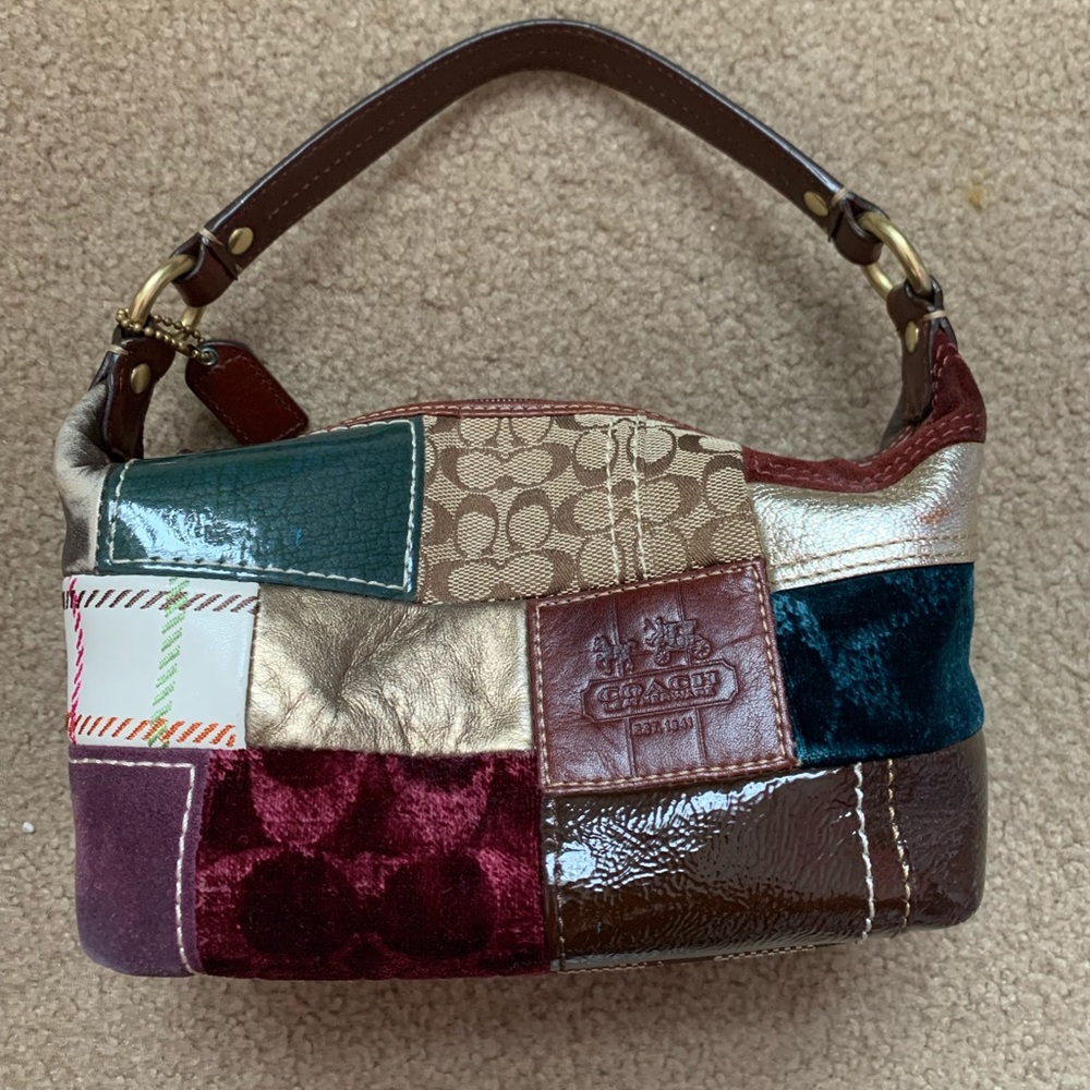 Vintage Holiday Coach Bag